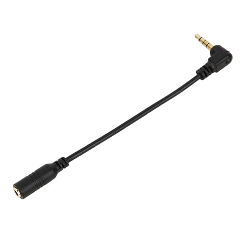 Yinhing 3.5m TRRS to Adaptor 3.5mm Pole to .5mm Earphone Headphone Adapter Connector TRRS Converter Cable for Smartphones and Laptops Splitter for Headsets and Microphones