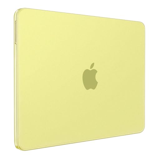 MOSISO Compatible with MacBook Neo Case 13 inch 2026 Release Model A3404 | Seamlessly Closes & Fingerprint-Resistant Protective Hard Shell Cover, Great for Work Travel Study Daily Use, Citrus Clear - color: Citrus Clear