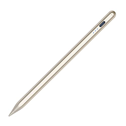 Stylus Pen for iPad 6th-11th Generation, 10 Mins Fast Charge Apple Pencil Compatible with 2018-2025 iPads Pencil, Apple Pen for iPad Pro 11"/12.9"/M4, Air 3/4/5/M2/M3, Mini 5/6 Gen-Starlight - color: Starlight
