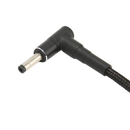 USB C Female to 4.0x1.7mm DC Male Adapter 100W PD Chip for Laptop Charging Cord for Dell HP Lenovo, Braided Cable Power Connector for Monitor Docking Station