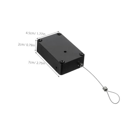 1kg Retractable Cable Reel Lock Lanyard for Laptop Tv Remote Security Tether