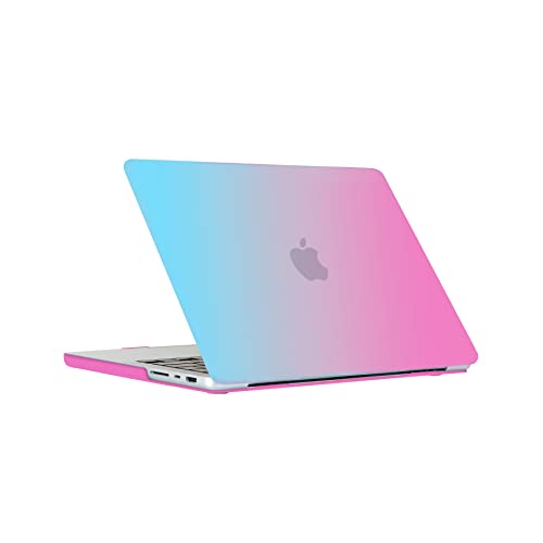Se7enline Compatible with MacBook Pro Case 16 inch 2021/2022/2023/2024 M4 M3 M2 M1Chip Model A2485 A2780 A2991 A3403 Matte Laptop Protective Hard Shell Case with Keyboard Cover Skin,Rainbow | 2 in 1 Matte Hard Shell Laptop Case with Keyboard Cover Anti-Sc