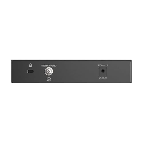 D-Link 8-Port 2.5GB Unmanaged Gaming Switch with 8 x 2.5G - Multi-Gig, Desktop or Wall Mount, Silent Operation, Plug & Play, Follows NDAA/TAA, (DMS-108), Ethernet Splitter, Multi-Gigabit Network - size: 8 Port Multi-Gig 2.5Gb