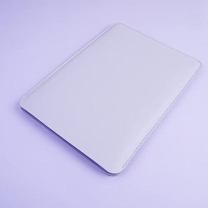 Laptop Sleeve 15 Inch Compatible with MacBook Pro 16 A2991 M3 A2780 A2485 A2141 MacBook Pro Retina 15 Color Light Purple - color: Light Purple, size: 15-16 Inch
