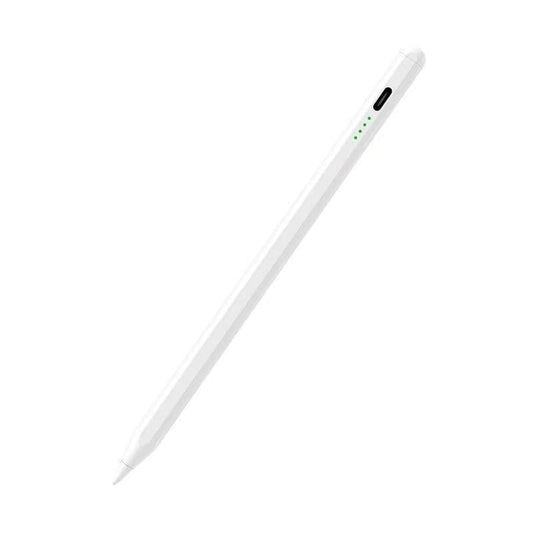 Generic Stylus Pen for Touch Screen, Active Universal Stylus Pen Compatible with iPad (2018-2025), Type-C Charging with Tilt Sensitivity & Palm Rejection, White - size: 314