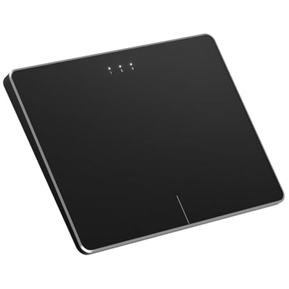 ProtoArc T1 Plus Bluetooth Trackpad for Win 11/10, Black | Large 6.4" touch surface, supports 3-device switching via Bluetooth. No USB receiver needed. Rechargeable and Multi-Gesture. - color: Black