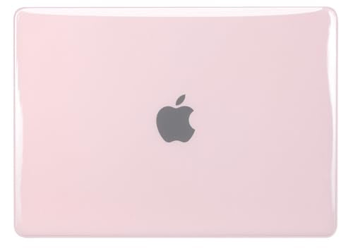 UESWILL Compatible with MacBook Pro 16 inch Case 2021-2026 Release M5 M4 M3 M2 M1 Pro Max chip Model: A3429 A3428 A3403 A3186 A2991 A2780 A2485, Glossy Hard Shell Cover, Jelly Pink - color: Jelly Pink, size: MacBook Pro 16" (M1 M2 M3 M4 M5)