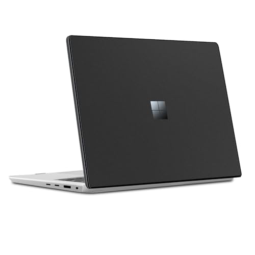 Clear Case for 13.8" Microsoft Surface Laptop 7 2024 Release (Model: 2036), PC Hard Shell Cover with Shockproof Protective Slim Snap Easily Install,Frosted Black - color: Frosted Black, size: 13.8 Inch