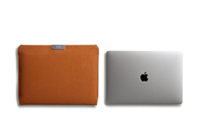 Bellroy Laptop Sleeve (Fits 14 Inch Laptop or MacBook, Slim Protective Case with Magnetic Closure) - Bronze - color: Bronze