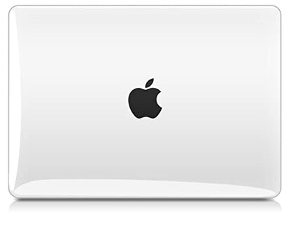 UESWILL for MacBook Pro 14 inch Case M5 M4 M3 M2 M1 A3427 A3426 A3434 A3401 A3185 A3112 A2992 A2918 A2779 A2442 (2021-2026), Glossy See Through Hard Shell Cover + Microfiber Cloth, Transparent - color: Transparent, size: MacBook Pro 14" (M1 M2 M3 M4 M5)