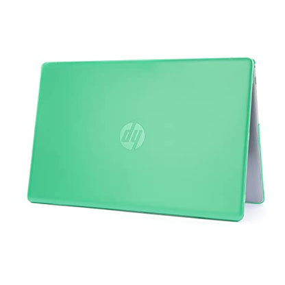 mCover Compatible 2021-2023 17" HP Laptop 17-CNxxxx Series (No DVD Drive) Windows Laptop Computer Case, Green, 14.3 oz - color: Green