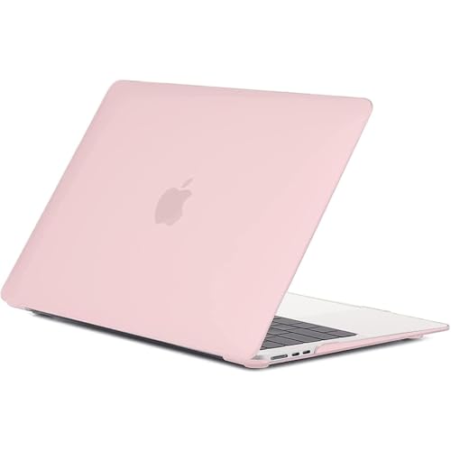 EooCoo Case Compatible with MacBook Air 13 inch M5 2026-2022 M4 M3 M2 A3449 A3240 A3113 A2681, Sleek Hard Shell Scratch Resistant Protective Cover for Mac Air 13.6 inch Case, Matte Pink - color: Matte Pink, size: Air 13.6-inch