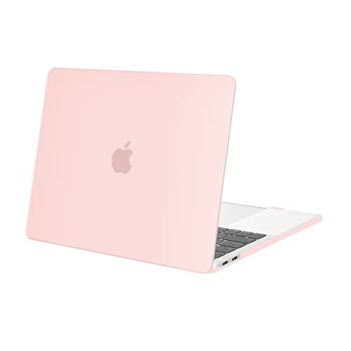 MOSISO Compatible with MacBook Pro 13 inch Case M2 M1, Chalk Pink | Plastic Hard Shell Case Cover 2026-2016A2338 A2251 A2289 A2159 A1989 A1708 A1706 with/without Touch Bar - color: Chalk Pink
