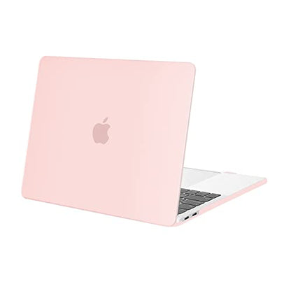 MOSISO Compatible with MacBook Pro 13 inch Case M2 M1, Chalk Pink | Plastic Hard Shell Case Cover 2026-2016A2338 A2251 A2289 A2159 A1989 A1708 A1706 with/without Touch Bar - color: Chalk Pink