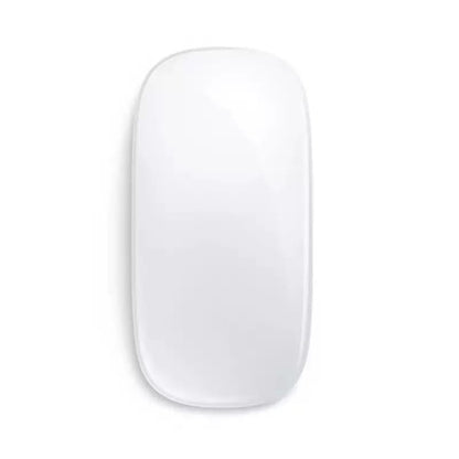 Wireless Multi-Touch Surface Magic Mouse Alternative USB C Rechargeable Bluetooth Mouse Compatible with MacOS/Windows/Linux/Android Laptop Desktop PC Smartphone Tablet (White) - color: White