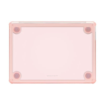 MOSISO Compatible with MacBook Air 13 inch Case M5 2026 M4 M3 M2 2025-2022 | A3449 A3240 A3113 A2681, 3 in 1 Kit Crack-Resistant Heavy Duty Protective Hard Shell Case Cover with TPU Bumper, Pink - color: Pink
