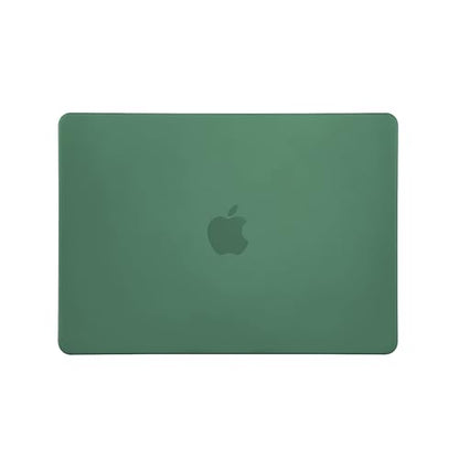RUBAN Case for MacBook Pro 15 inch 2019 2018 2017 2016 Release A1990/A1707 with Touch Bar, Plastic Hard Shell Cover (Midnight Green) - color: Midnight Green