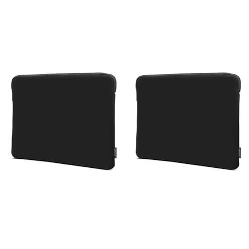 Lenovo 13 Inch and 11 Inch Laptop Sleeves - Neoprene Material, Soft Fleece Lining, Zippered Opening, Black