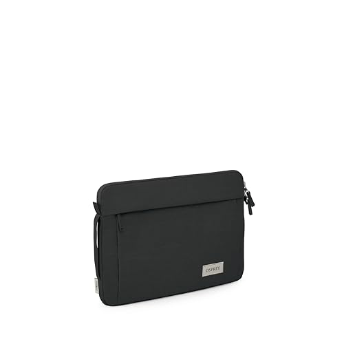 Osprey Arcane 14 Inch Laptop Sleeve - Compatible Protective Case with Zipper, Handles, and Extra Pockets, Black - color: Black, size: 14-Inch