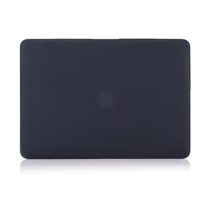 RUBAN Case For MacBook Retina Pro 15 inch A1398 (2015-2012) , Plastic Smooth Matte Hard Case Shell with TPU Keyboard Cover, Black - color: black