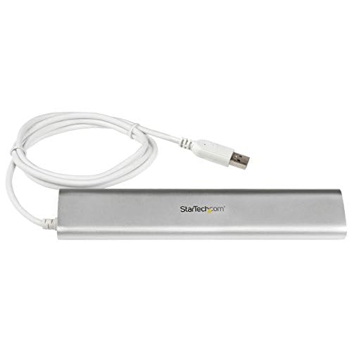 StarTech 7-Port USB-A Hub 5Gbps, Bus or Self-Powered with 20W (ST73007UA) | USB-A to 7x USB-A, Overcurrent protection, USB event monitoring, 20W adapter for high-power SSDs