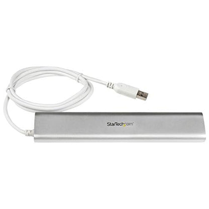StarTech 7-Port USB-A Hub 5Gbps, Bus or Self-Powered with 20W (ST73007UA) | USB-A to 7x USB-A, Overcurrent protection, USB event monitoring, 20W adapter for high-power SSDs