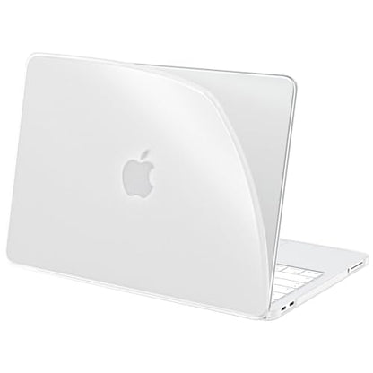 BlueSwan Flexible Case for MacBook Neo 13 inch 2026, Model A3404 A18 Pro | Anti-Scratch Protective Laptop Cover with Grippy Matte Texture, Seamless Fit and Lightweiht, Frosted White - color: Frosted White, size: Neo 13-inch (2026)