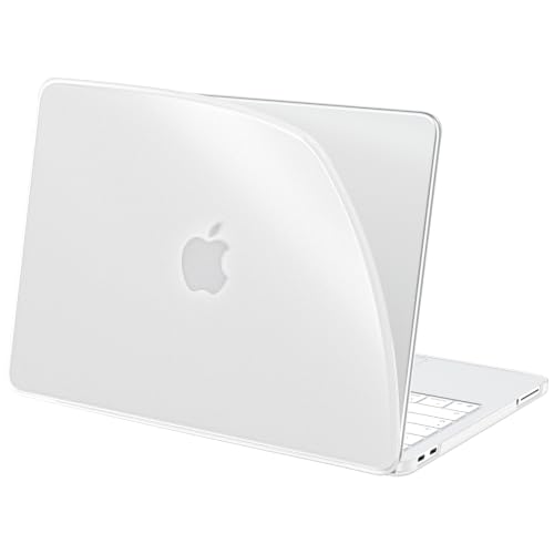 BlueSwan Flexible Case for MacBook Neo 13 inch 2026, Model A3404 A18 Pro | Anti-Scratch Protective Laptop Cover with Grippy Matte Texture, Seamless Fit and Lightweiht, Frosted White - color: Frosted White, size: Neo 13-inch (2026)