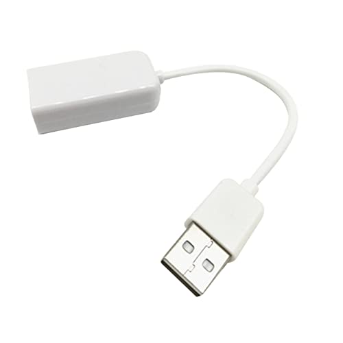 Veemoon USB Microphone Sound with Cable .1 Channel Sound Card Adapter Sound Card Sound for Notebook Stereo Converter Cable Dispenser Computer Card Earphone