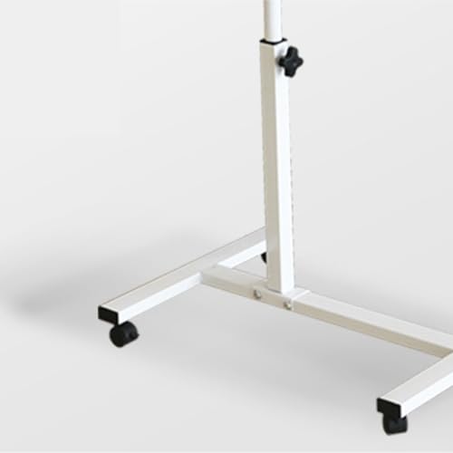 Overbed Table Bedside Shelf Over Bed Table with Wheels and Tilting Desktops Adjustable Rolling Laptop Overbed Desk Tray Study TV Tray