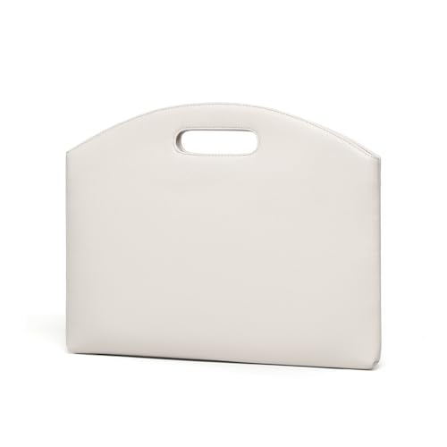 Official Document Computer Bag Stylishly Sleek with Multiple Compartments and Easy to Carry Design - color: French Oak/Pu
