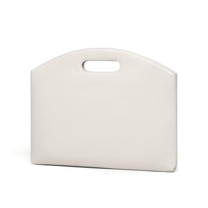 Official Document Computer Bag Stylishly Sleek with Multiple Compartments and Easy to Carry Design - color: French Oak/Pu