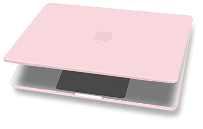 UESWILL Case for MacBook Air (15 inch, M2 M3 M4 M5, 2023 2024 2025 2026) Model A3448 A3241 A3114 A2941, Matte Hard Shell Cover + Microfiber Cloth, Rose Quartz - color: Rose Quartz, size: MacBook Air 15" (M2 M3 M4 M5)
