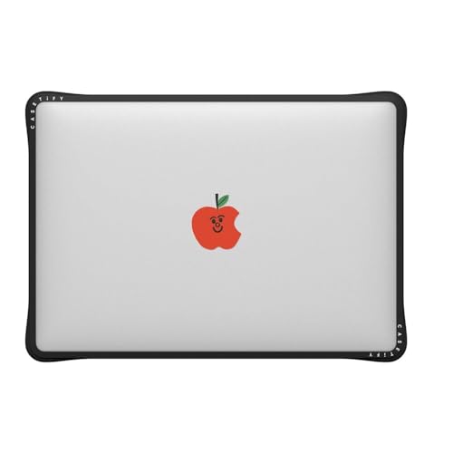 CASETiFY Impact MacBook Air 13" (M1/Intel) Case [Cushioned Impact Corners/Scratch-Resistant/Anti-Slip Grip] - Apple MacBook Case - Clear Black - color: Apple MacBook Case, size: MacBook Air 13" (M1 / Intel)