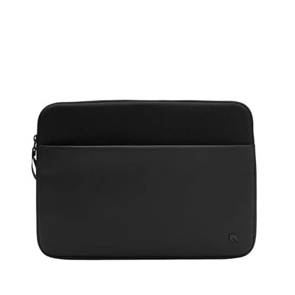 Incase A.R.C. Laptop Sleeve 14 Inch – MacBook Case with Faux Fur Lining, External Pocket – Fits MacBook Pro Air Lenovo Dell HP – Laptop Cover, Computer Case - Travel, Work, College - Black - color: Black
