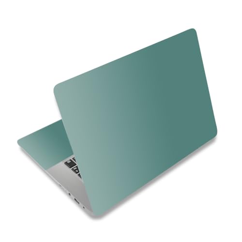 15-15.6 inches Netbook Laptop Skin Sticker Decal Reusable Cover Protector for 11.6 12 13 13.3 14 15 15.4 Notebook Chromebook Easy to Apply and Remove, Scratch-Resistant Waterproof I Dark Cyan - color: Dark Cyan