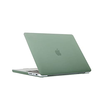 Se7enline for MacBook Pro 14 inch Case 2026-2021 M5 M4 M3 M2,Midnight Green | 2 in 1 Matte Hard Shell Laptop Case with Keyboard Cover Anti-Scratch Heat Dissipation Full Port Access Slim Lightweight - color: Midnight Green