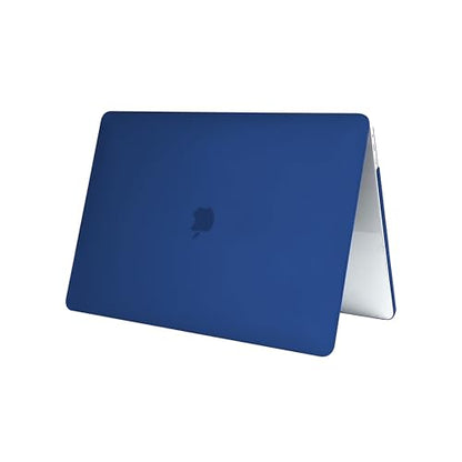 RUBAN Case for MacBook Pro 15 inch 2019 2018 2017 2016 Release A1990/A1707 with Touch Bar, Plastic Hard Shell Cover (Navy) - color: Navy