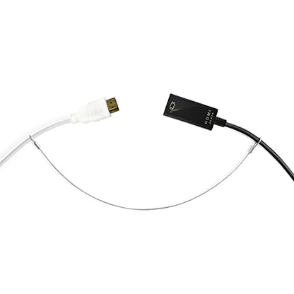 30 Pack Adjustable Cable Tether Universal Computer Adapter Lock Kit DIY Kit Stainless Steel with Nylon Coat Tether Computers/Dongles/HDMI/VGA/DP Adapter - size: 30