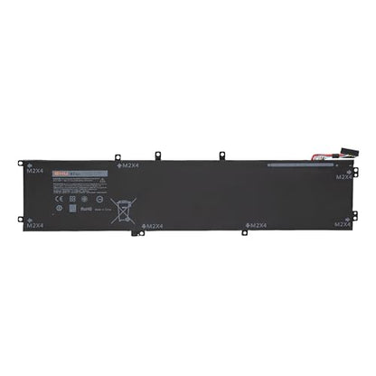 GHU 6GTPY Laptop Battery 97Wh 11.4V 6-Cell Replacement for Dell XPS 15 9560 9550, Precision 5510 5520 M5520, Compatible with 5XJ28 H5H20 5D91C - style: 97Wh/XPS 9560