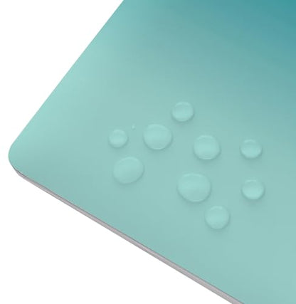 Laptop Skin Sticker Decal 15-15.6 Inches, Universal Reusable Vinyl Sticker for 12.1 13 13.3 14 15.4 Inches Netbook/Notebook PC, Waterproof & Scratch-Resistant (Ocean Blue - Gradient) - color: Ocean Blue - Gradient