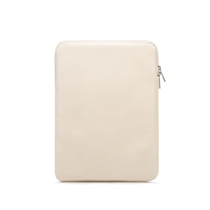 Kinmac 360° Protective Vertical Laptop Sleeve Case Cover Bag (Apricot Flower PU, 13.5 inch-14 inch) - color: Apricot Flower PU, size: 13.5 inch-14 inch