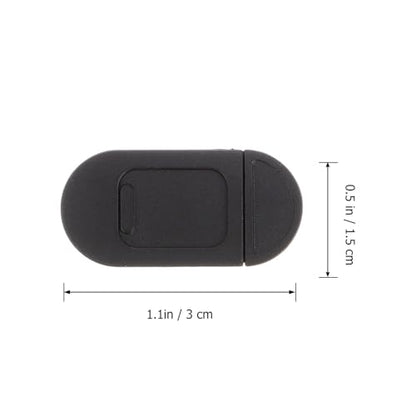 LALAFINA 4pcs Webcam Cover Slide for Laptop and Tablet, Anti-Peeping Privacy Shutter Adhesive Backing, Abs Material Web Camera Protector for Desktop and Portable Devices