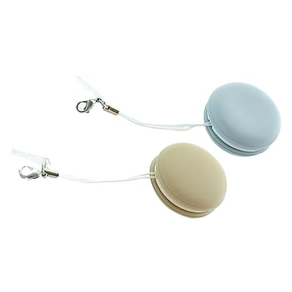Beavorty 10pcs Macaron Shape Eyeglass Cleaner and Phone Screen Microfiber Cleaning Cloth for Lenses Screens and Cameras Washable Easy to Attach Keyring