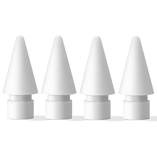 Soft Noise Reducing Tip Replacement Compatible with Apple Pencil 1st & 2nd Generation (4 PCS) - style: 4 PCS (Model: 2B)