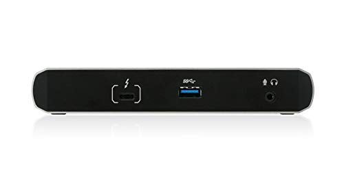 IOGEAR 9 Port Thunderbolt 3 Hub - 4K Dual Display 60Hz - 2 Displayport 1.2-60W Charging for Laptop - 40Gbps Speeds - Integrated Ethernet - 3.5mm Audio - GTD737 | 40gbps Thunderbolt, Gigabit Ethernet, 3x USB-a, 2x USB-C, 3.5mm - style: Quantum Dual Mode