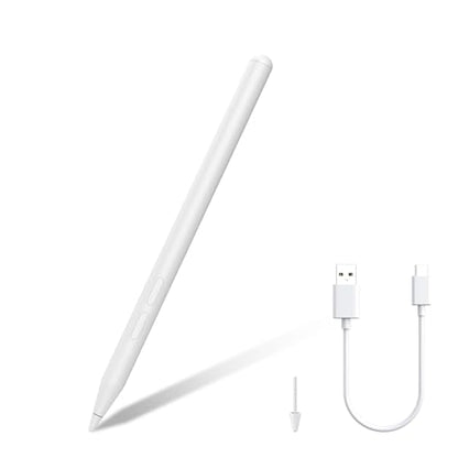Stylus Pen for HP Omnibook, Digital Pen for HP Envy Pavilion Specter x360 Touch Screen Devices Rechargeable MPP 2.0 Tilt with 4096 Pressure Sensitivity Palm Rejection, Fast Charging - color: 4096-White