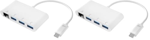 Monoprice USB-C to HDMI Adapter - White, Supports Up to 10Gbps Data Rate & USB 3.1 SuperSpeed - Select Series (Pack of 2) - size: 1 Count (Pack of 2)