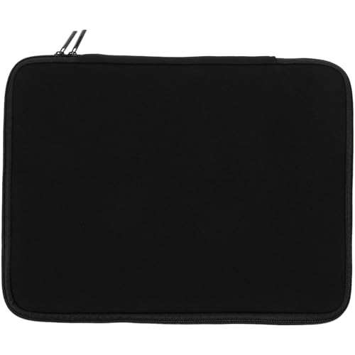 Lurrose Neoprene 13-inch Laptop Sleeve Bag for Notebook and Tablet, Anti-Shock Inner Bag with Anti-Scratch Protection, Portable Office Storage Case in Black