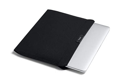 Bellroy Laptop Sleeve, 14-inch Case, Compatible with MacBook - Black | Slim protective case with a magnetic closure that fits a 14-inch laptop or MacBook - color: Black